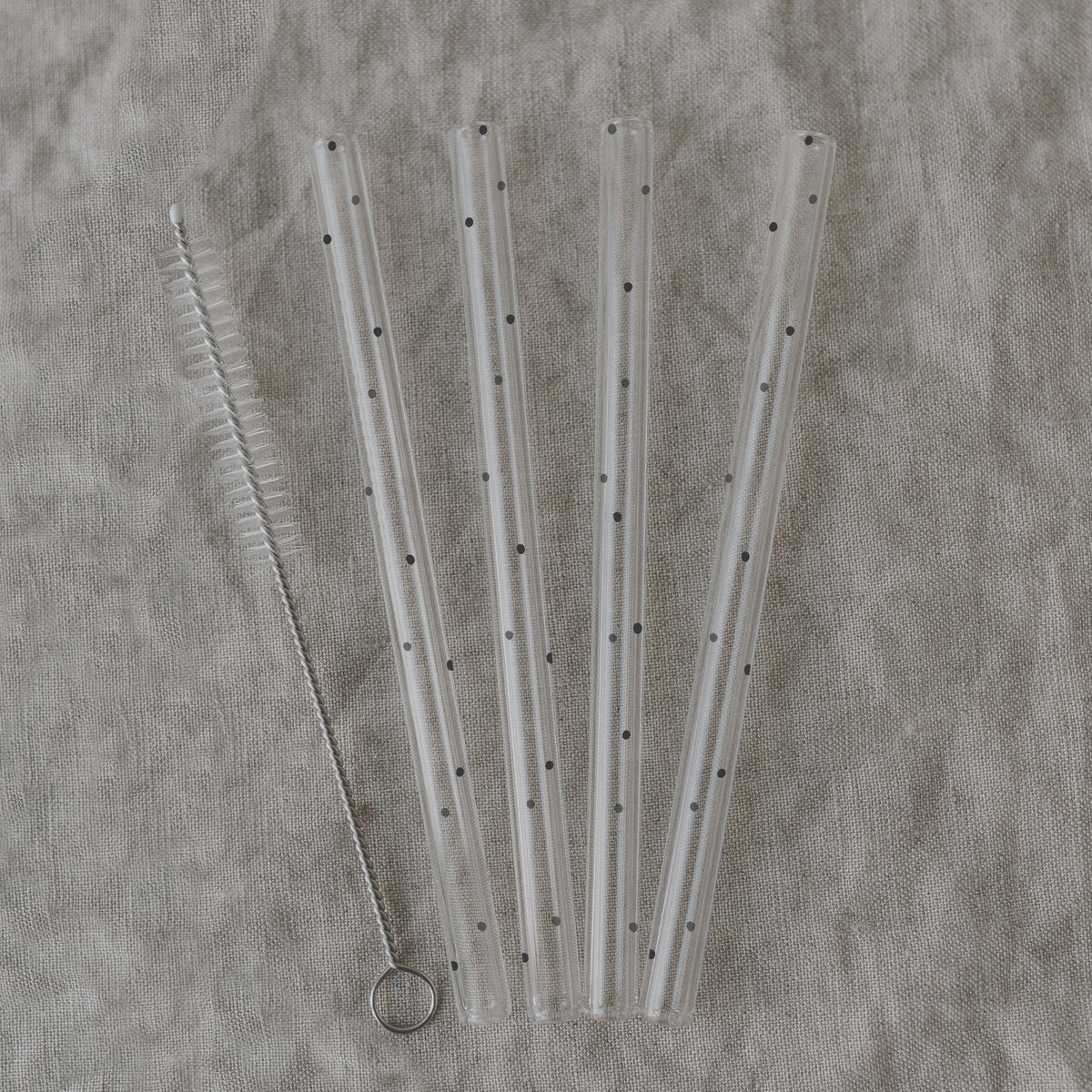 Korte rietjes stippen 13 cm