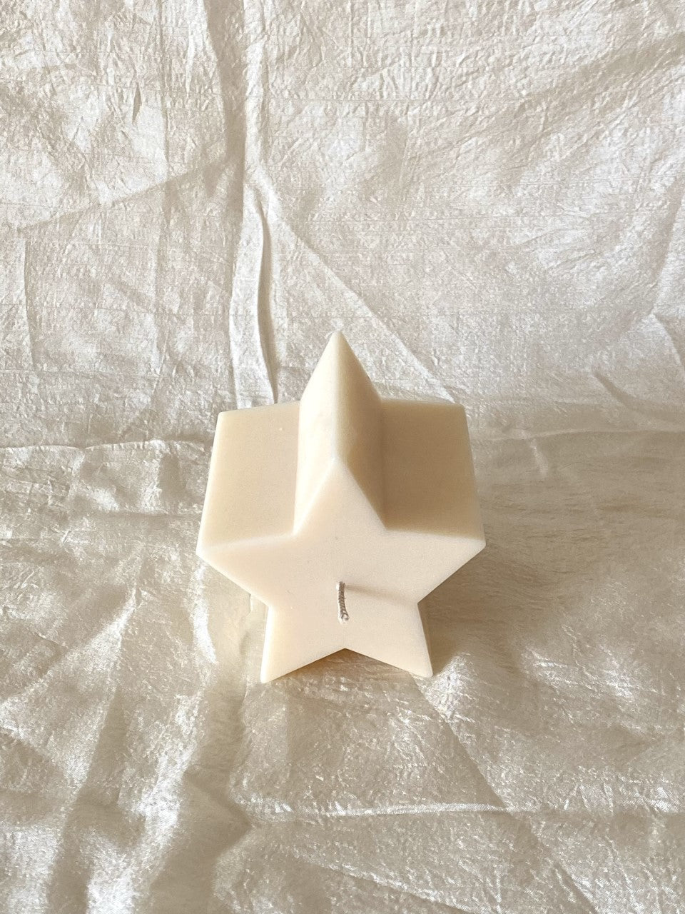 Kaars kerst ster staand