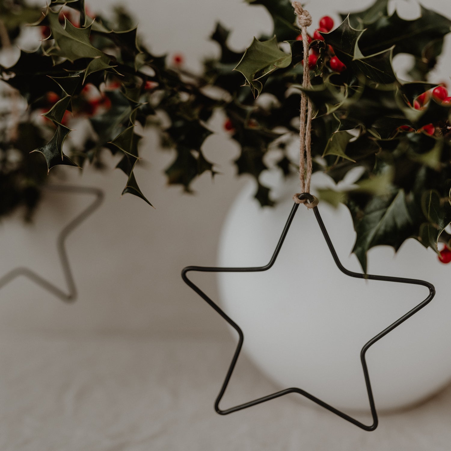 Metalen kerst hangers kerst