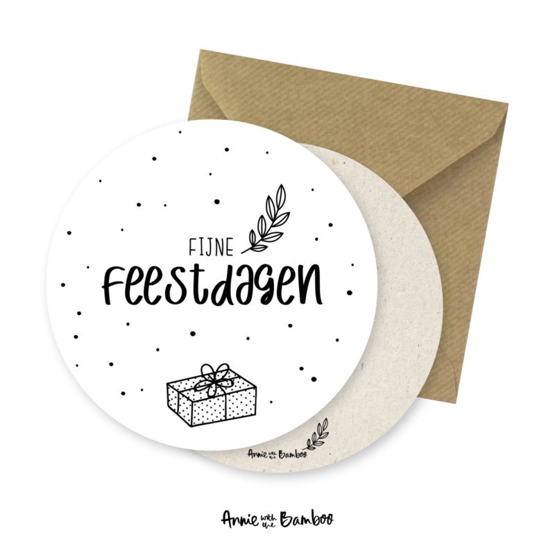 Kerstkaart | Fijne feestdagen