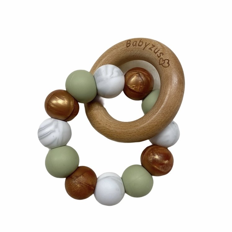 Bijtring groen koper 1