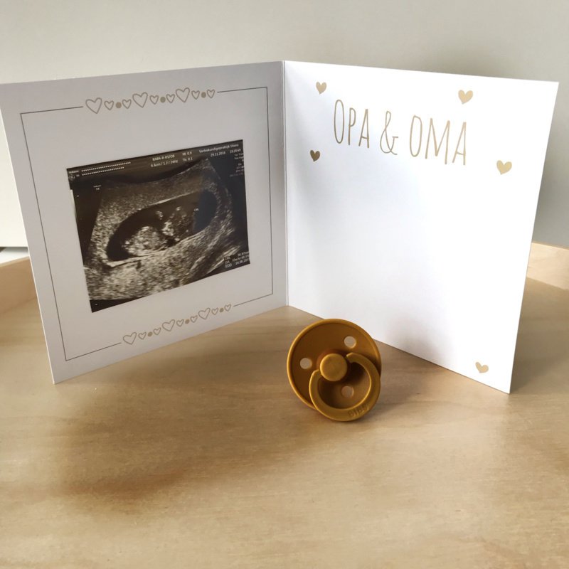 Kaart jullie worden opa en oma  2