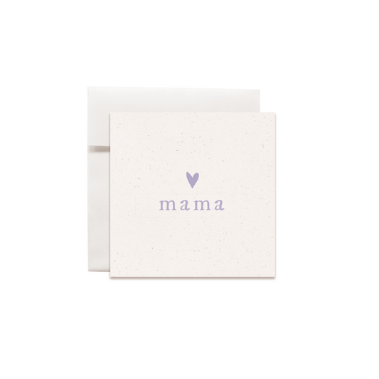 Minikaartje mama