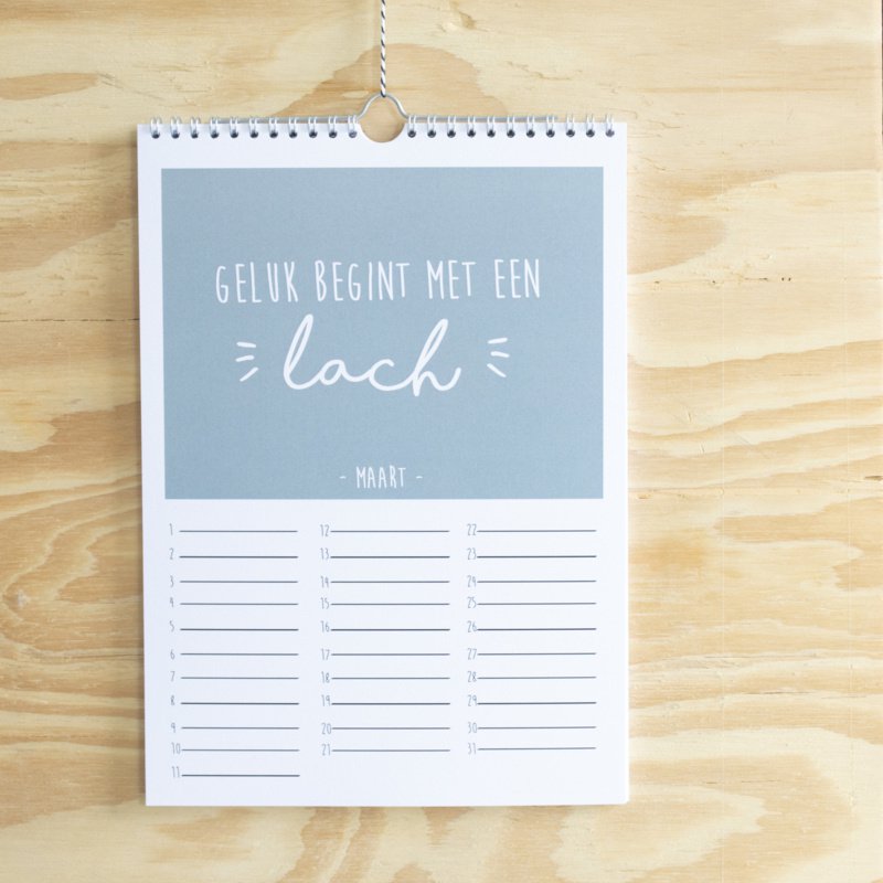 Verjaardagskalender | Maak van iedere dag een feestje