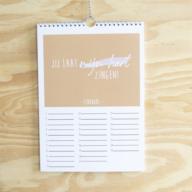 Verjaardagskalender | Maak van iedere dag een feestje