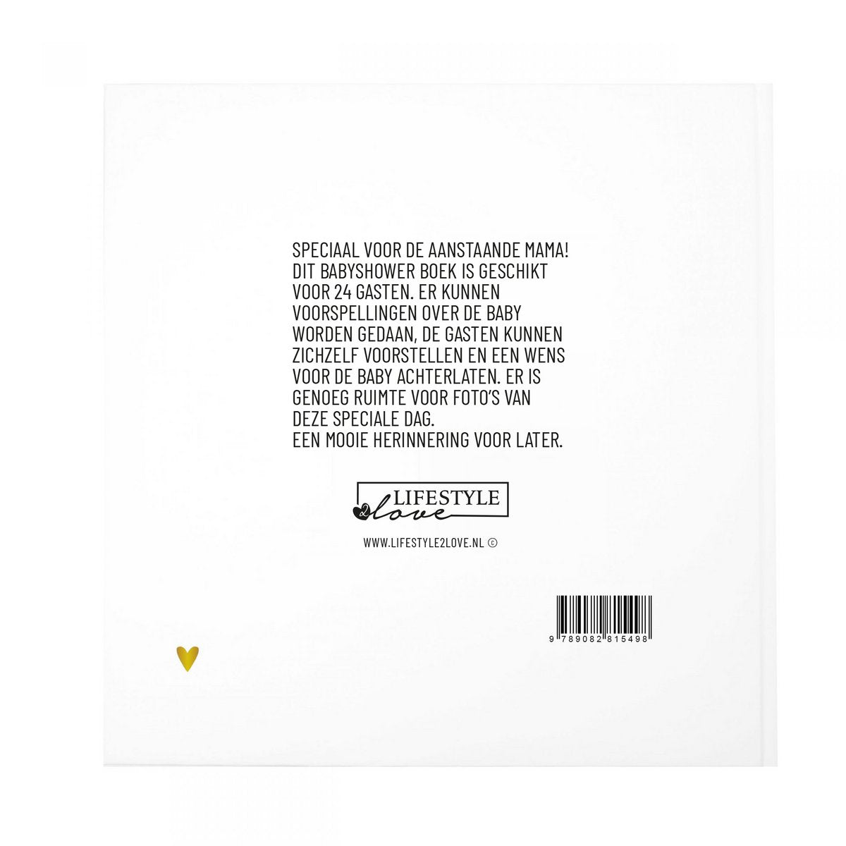 Babyshower boek 4