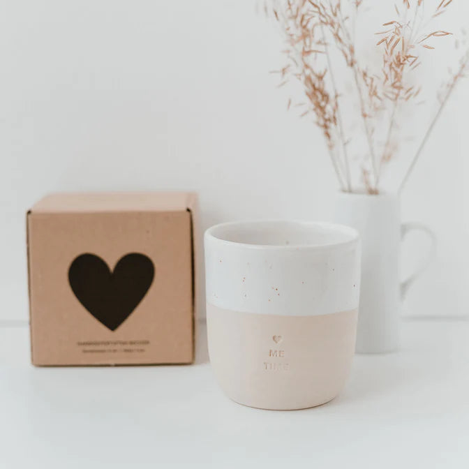 Mok Eulenschnitt met tekst me time