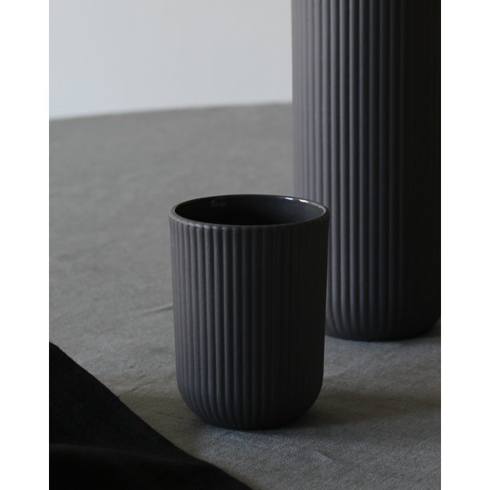 koffiemok donkergrijs 150ml