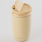 thermoskop kleur butter met gouden ring open