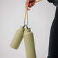 stalen drinkfles kleur matcha 600 ml en 1000ml aan touw