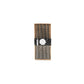 dinerkaars twisted zwart set van 4