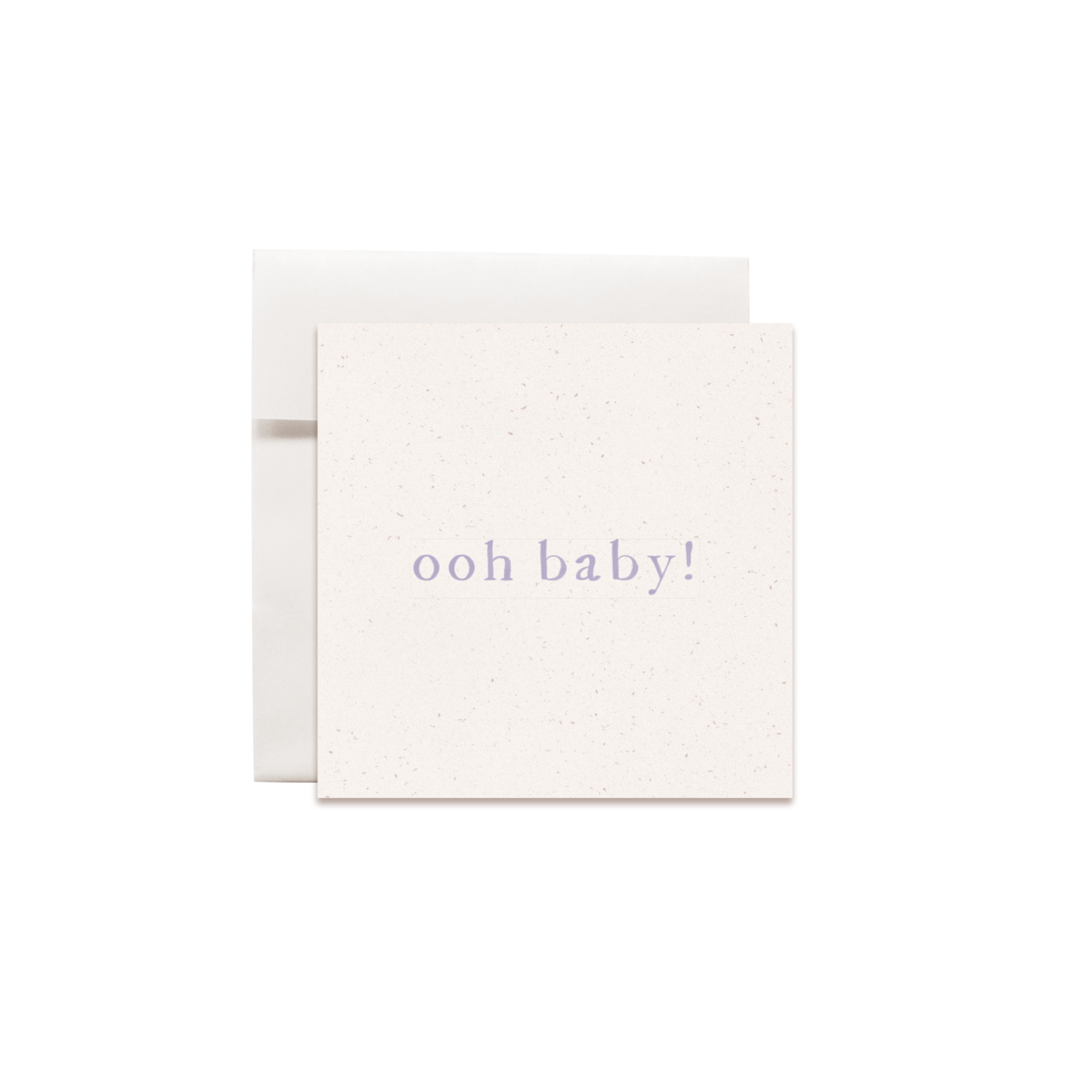 Minikaartje ooh baby!