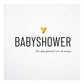 Babyshower boek 